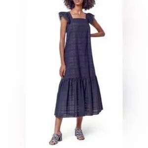 Corey Lynn Calter Martina plaid Tiered Maxi Sun Dress
Size large